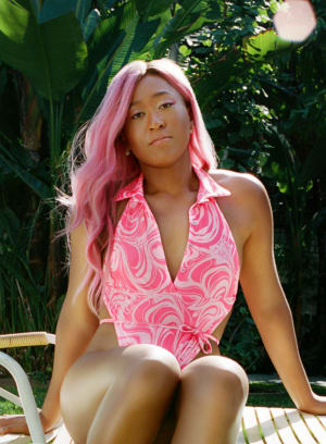 Naomi Osaka in the 'Osaka One Piece'